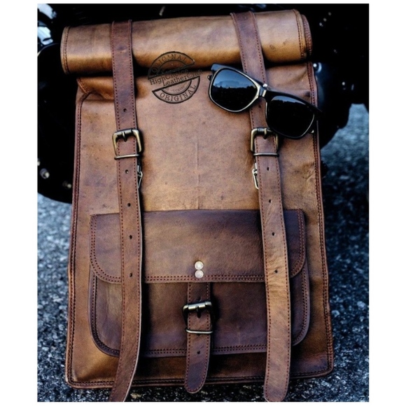 Leather Backpack